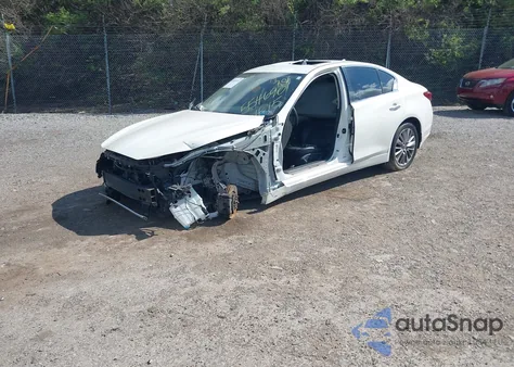 2019 Infiniti Q50 3.0T Luxe from USA, damaged, VIN JN1EV7AR8KM554690